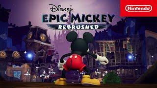 Disney Epic Mickey: Rebrushed – Launch Trailer – Nintendo Switch