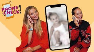 WAT IS DE LEUKSTE KINDERFOTO OP JE TELEFOON? | PHONE CHECK! | TinaTV