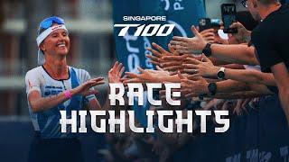 Race Highlights | 2024 Singapore T100 | Men's & Women's Races 