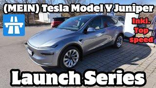  Test drive with one of the first 25 delivered Tesla Model Y Juniper Launch Series  GIGA Berlin