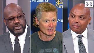 Steve Kerr Sounds Off on Refs After Controversial Call vs. Rockets | Inside the NBA