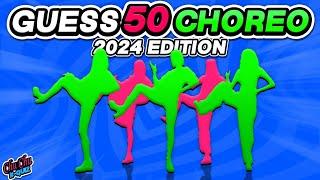 GUESS THE 50 KPOP SONGS BY CHOREOGRAPHY [ 2024 EDITION] | KPOP QUIZ  