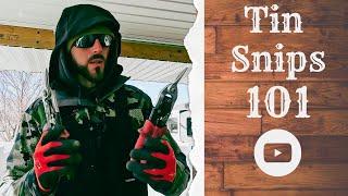 How To use Tin Snips Correctly | Left vs Right | Tips & Tricks | Best Snips | @seanTHiNKs