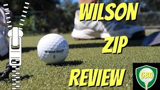 Wilson Zip Golf Ball Review