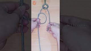 How to tie knots rope diy idea for you #diy #viral #shorts ep2167