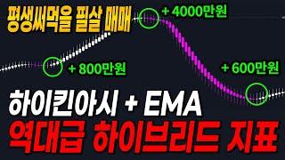 (100만 원→1000만 원까지 딱 한 시간?)  하이킨아시 업그레이드! 반드시 마스터하세요 ｜7분순삭, 하이킨아시 + EMA