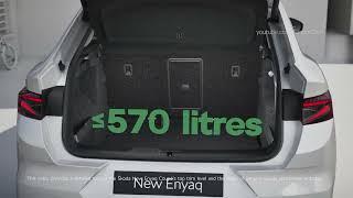 Škoda Enyaq trunk features, details