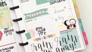 Plan With Me: January 23-29, 2017 {mini Happy Planner® Style!}