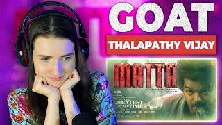 Russian Girl Reacts to MATTA (Lyrical Song) Tamil | Thalapathy Vijay | Venkat Prabhu