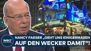 NANCY FAESER: "Sie geht uns einigermaßen auf den Wecker damit!" Heftige Kritik von der Polizei!