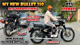 My New Bullet JOne New Modifications - Silman Short Bottle ( Mini Punjab) Silencer Installed - Cost?