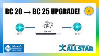 Upgrade Data from Dynamics BC 20 to BC 25 Step by Step Guide {AU}