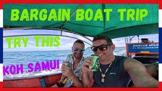 Koh Samui Thailand Boat Trip | 2 Islands 4 Hours By Longtail | Great Fun