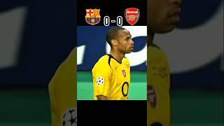 The day Thierry Henry will never forget Samuel Eto'o's performance.#shorts #barcelona #arsenal