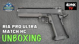 Lynx FA TV: Unboxing of the Rock Island Armory Pro Ultra Match HC .40S&W