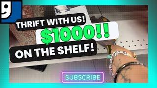 THAT’S WORTH OVER $1000! AT GOODWILL! THRIFT WITH US + ADVENTURES|COMIC SHOP