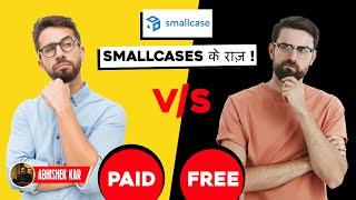 FREE smallcase Vs Paid Smallcase | SHOCKING facts | Abhishek Kar