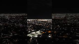 미국과 멕시코의 야경 the night view of the United States and Mexico