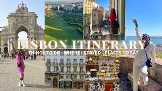 4-Minute Itinerary for Lisbon, Portugal : Where to Stay, Eat & Explore! | LashanyaB