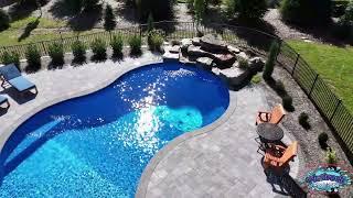 Inground Swimming Pool | Westrock Pools | Drone Video