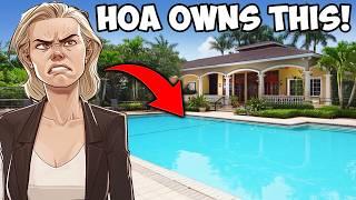 HOA Designates My Land As PUBLIC Property, Builds Pool Clubhouse Without Permission!