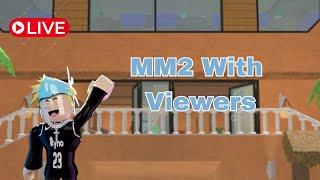 Roblox MM2 Live Stream Playing with Viewers!