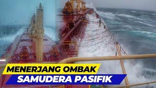 DETIK DETIK KAPAL DI TERJANG OMBAK BESAR‼️BERLAYAR SAAT CUACA BURUK | PELAUT INDONESIA