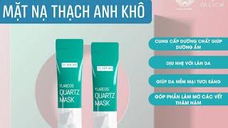 Mặt Nạ Phục Hồi Da Sau Tái Tạo / Mặt Nạ Thạch Anh Khô / Ylabcos Quartz Mask/ zalo : 0909537868