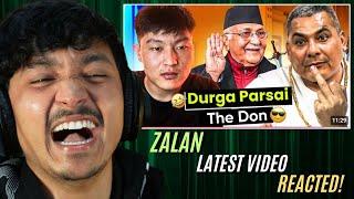 Reacting to "DURGA PRASAI THE DON" by @zalanGM | Nepali Reaction Corner