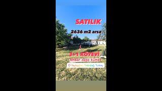 SATILIK KÖYEVİ | SATILIK BAHÇELİ KÖYEVİ | MEYVE AĞAÇLARI İÇİNDE 3+1