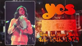 Yes - Live In New York City - February 18th, 1974 - Source Merge