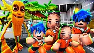 *1 HOUR* OF RAYLASHON & YKM PLAYING BARRY PRISON RUN! (ROBLOX)