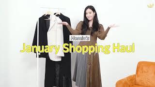 [ENG SUB] 210130 - Hyomin's One-Day Class: January 2021 shopping haul