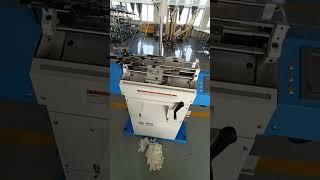 Automatic Intelligent Full Screen Touch Knitting Mittens Machine #fillingcappinglabelingmachine #cnc