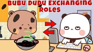 Bubu Dudu EXCHANGING ROLES |Peach Goma| |Animation| |Bubuanddudu|