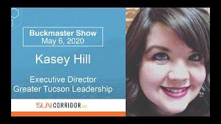Bill Buckmaster with Excutive Director of Greater Tucson Leadership, Kasey Hill