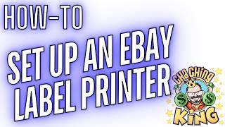 How To Set Up A Shipping Label Printer For eBay! Easy STEP BY STEP for New Resellers