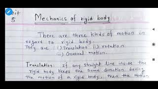 Classical mechanics_Unit 5_Lect-1