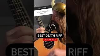 The BEST Death Metal  Riff | Chuck Schuldiner power 