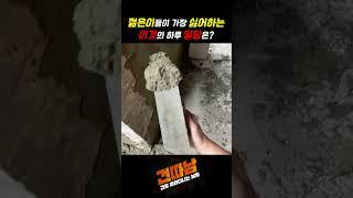 젊은이들이 가장 하기 싫어한다는 이것 하루 일당은?! #shorts #인테리어 #리모델링 #미장