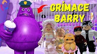 GRİMACE BARRY DOĞUM GÜNÜAYŞEM ECE ARIROBLOX GRİMACE BARRY OBBY