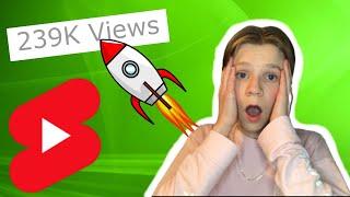 How To BLOW UP On Youtube w/ #shorts? | Getting More Views