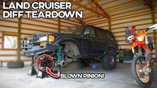 Land Cruiser 80 Differential Teardown and Building a Custom Gear Install Tool!