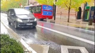  Granada, en ALERTA NARANJA. Sin clases en colegios, institutos y Universidad. TG7 Noticias.