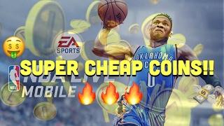 HOW TO BUY SUPER CHEAP COINS FOR NBA LIVE MOBILE!!!