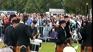 Scottish Drumming - World Champion, Tyler Fry, at 14 Years of Age with 78th Frasers pipe band 1996