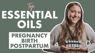 Essential Oils for Nausea, Anxiety Relief During PREGNANCY, BIRTH, & Stress Relief During POSTPARTUM