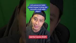 duit pencarum habis salah siapa