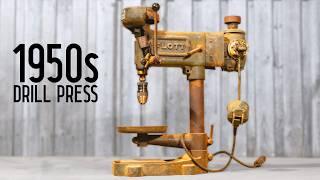 70 year old drill press got lost!