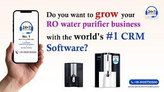 Water Purifier Service Management Software Service CRM